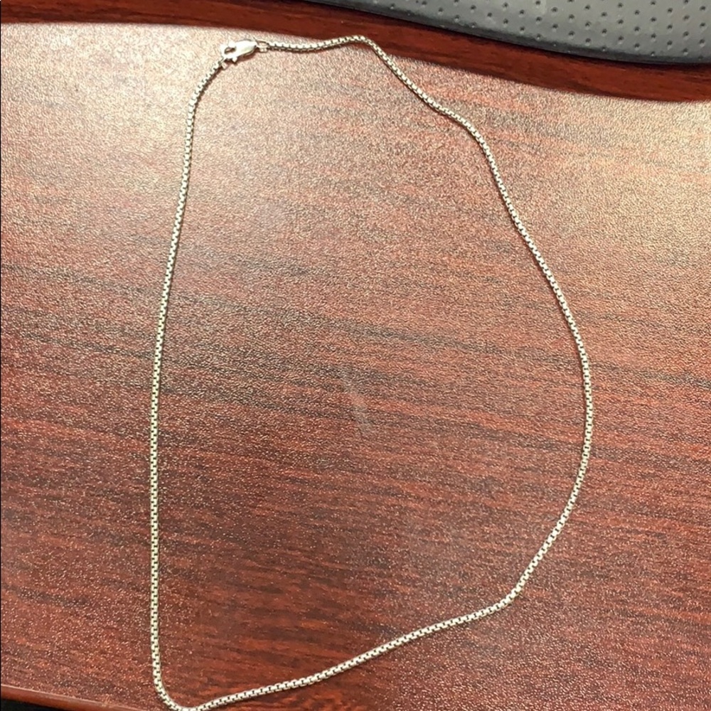 Silver cable chain - Picture 2 of 4